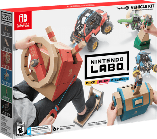 任天堂Labo 03: 车辆组装